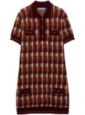 Prada wool knit mini dress - Red