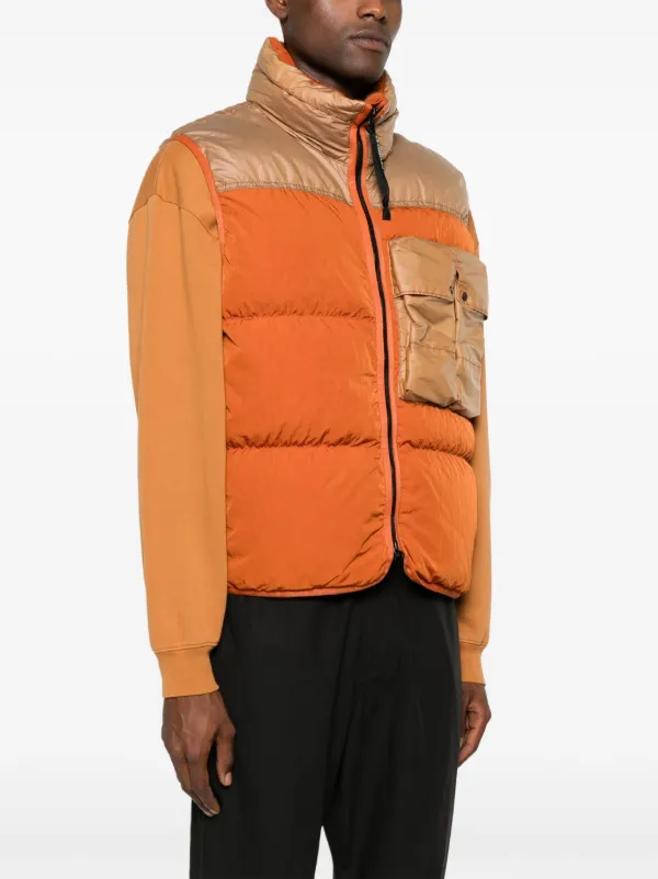 C.P. Company Eco Chrome-R ダウンベスト | オレンジ | FARFETCH JP