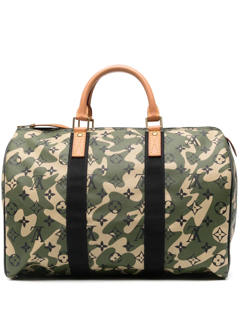 Louis Vuitton Pre-Owned x Takashi Murakami 2008 Speedy 35 tote bag - Green