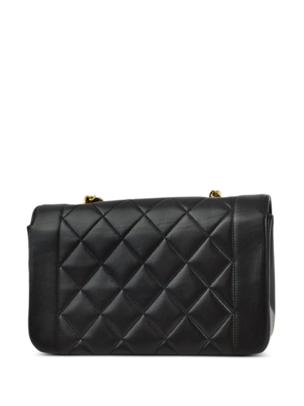 CHANEL Pre-Owned 1995 Diana kleine schoudertas - Zwart