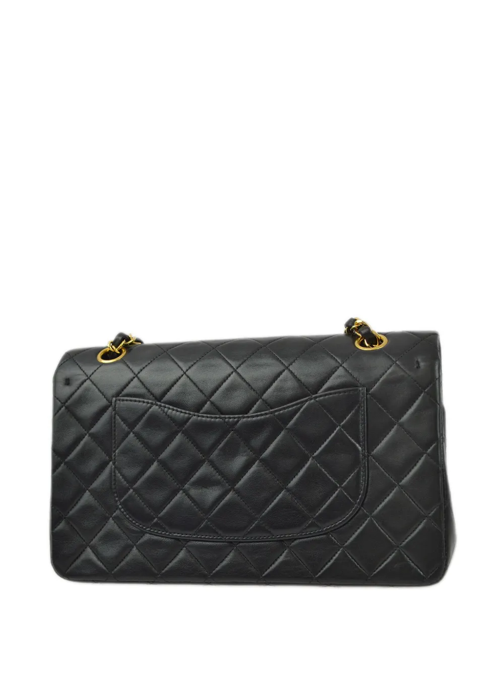CHANEL Pre-Owned 1997 pre-owned Double Flap medium schoudertas - Zwart