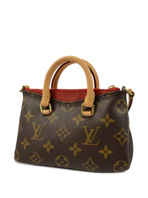 Louis Vuitton Pre-Owned 2015 Nano Pallas Cross Body Bag Brown FARFETCH  PH