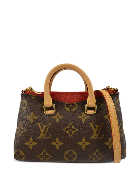 Affordable Louis Vuitton Pre-Owned 2015 Nano Pallas cross body bag WOMEN