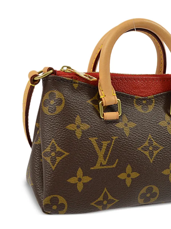 【美品】Louis Vuitton ショルダーバッグ ブラウン ルイヴィトン ショルダーバッグ レディース モノグラム リバース