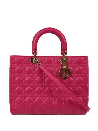 Cristian Dior ハンドバッグ Christian Dior Pre-Owned 2014 レディ ディオール ハンドバッグ