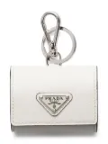 Prada Saffiano leather AirPods case - White