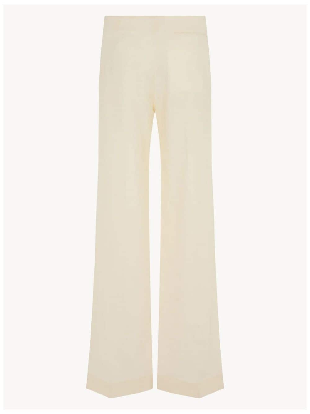 The Row foulard trousers - Beige