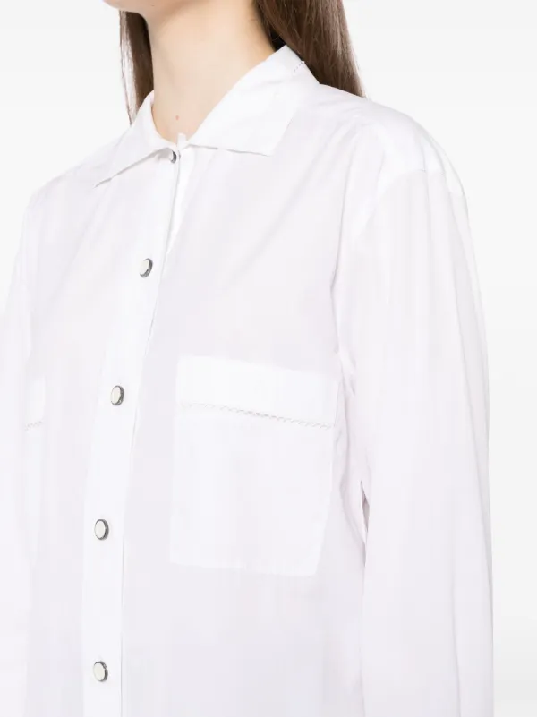 Camisa chanel blanca sale