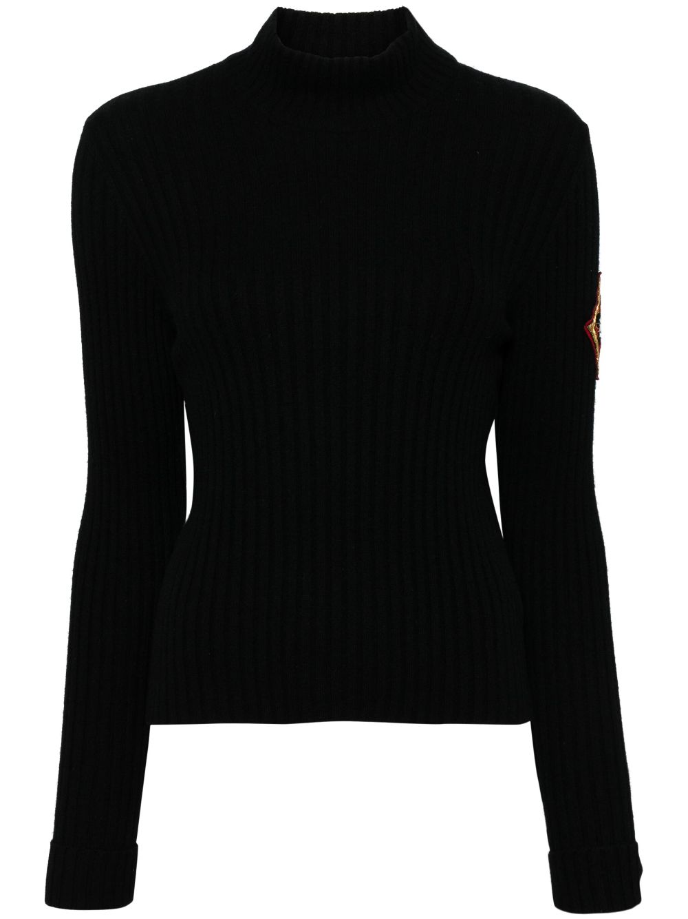 CHANEL 1990-2000s ribbed wool jumper Women