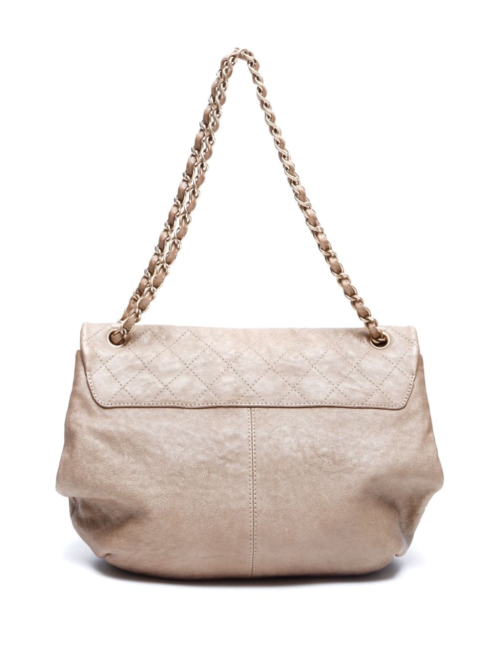 CHANEL Pre-Owned 2013 CC quilted shoulder bag - Beige