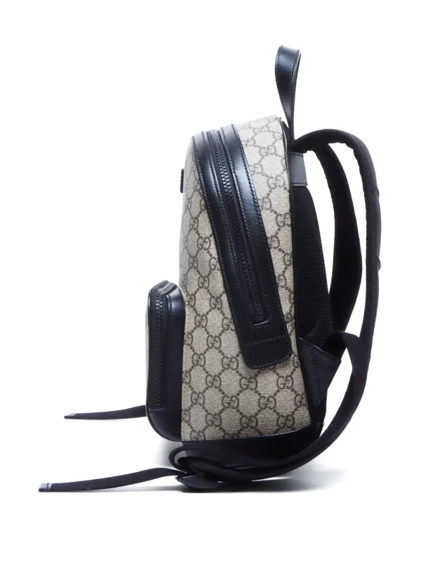 Gucci Pre Owned GG Canvas Backpack Neutrals FARFETCH AE