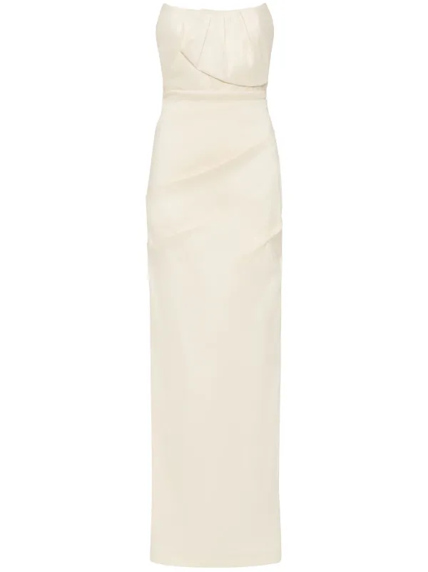 Rachel Gilbert Sienna Maxi Dress | Neutrals | FARFETCH