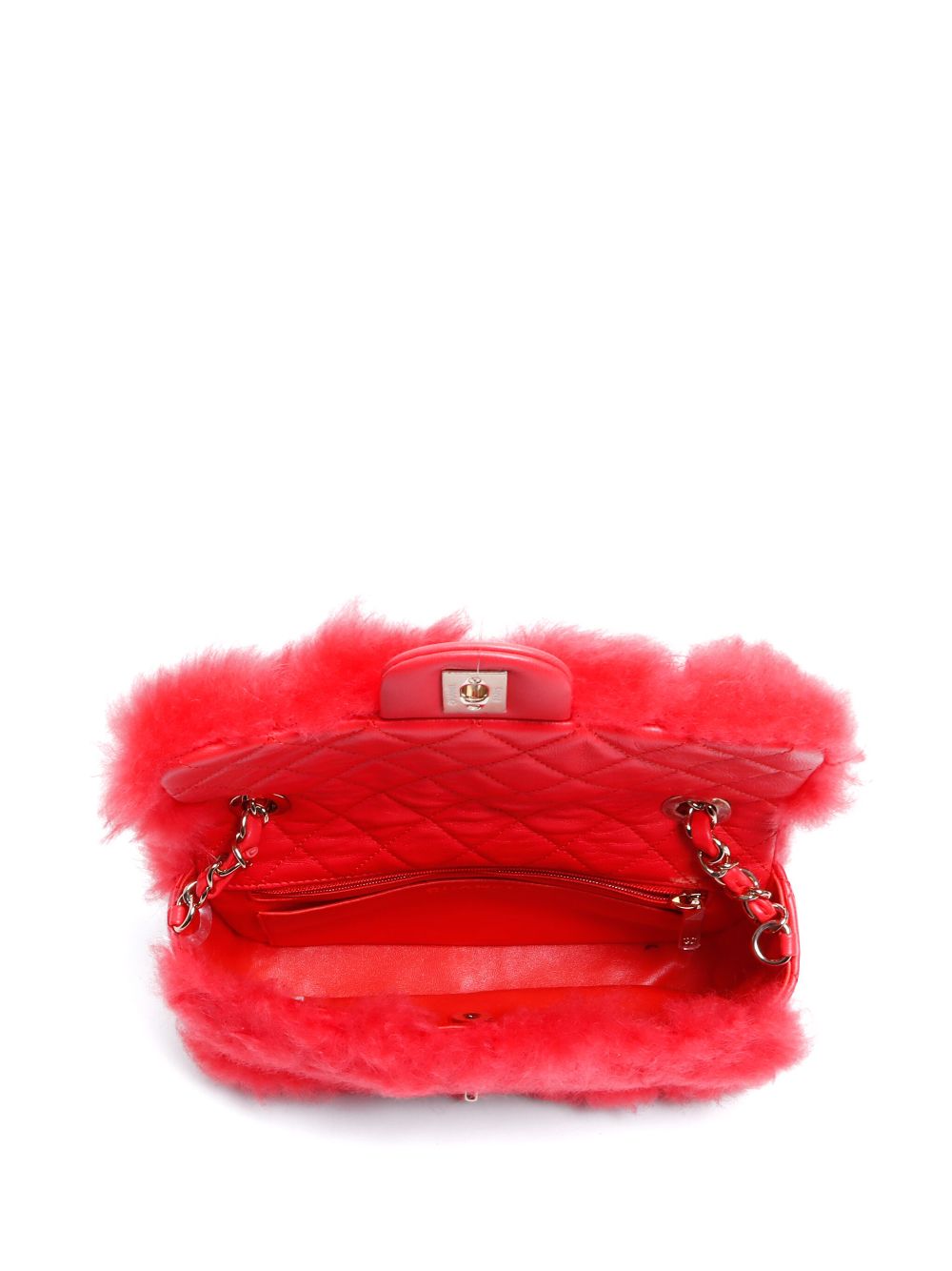 CHANEL 2020 CC faux-fur shoulder bag Women