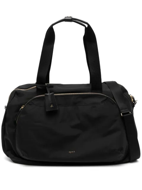 agnès b.  logo lettering shoulder bag