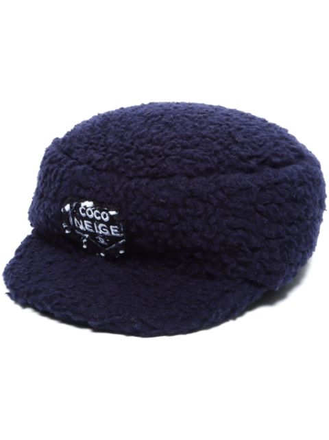 Cheap HOT SALE CHANEL 2000s boucle cotton beret Women