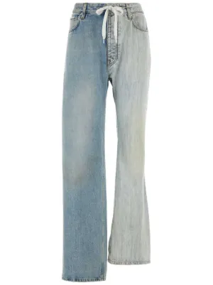Balenciaga アシンメトリー ジーンズ | ブラック | FARFETCH JP