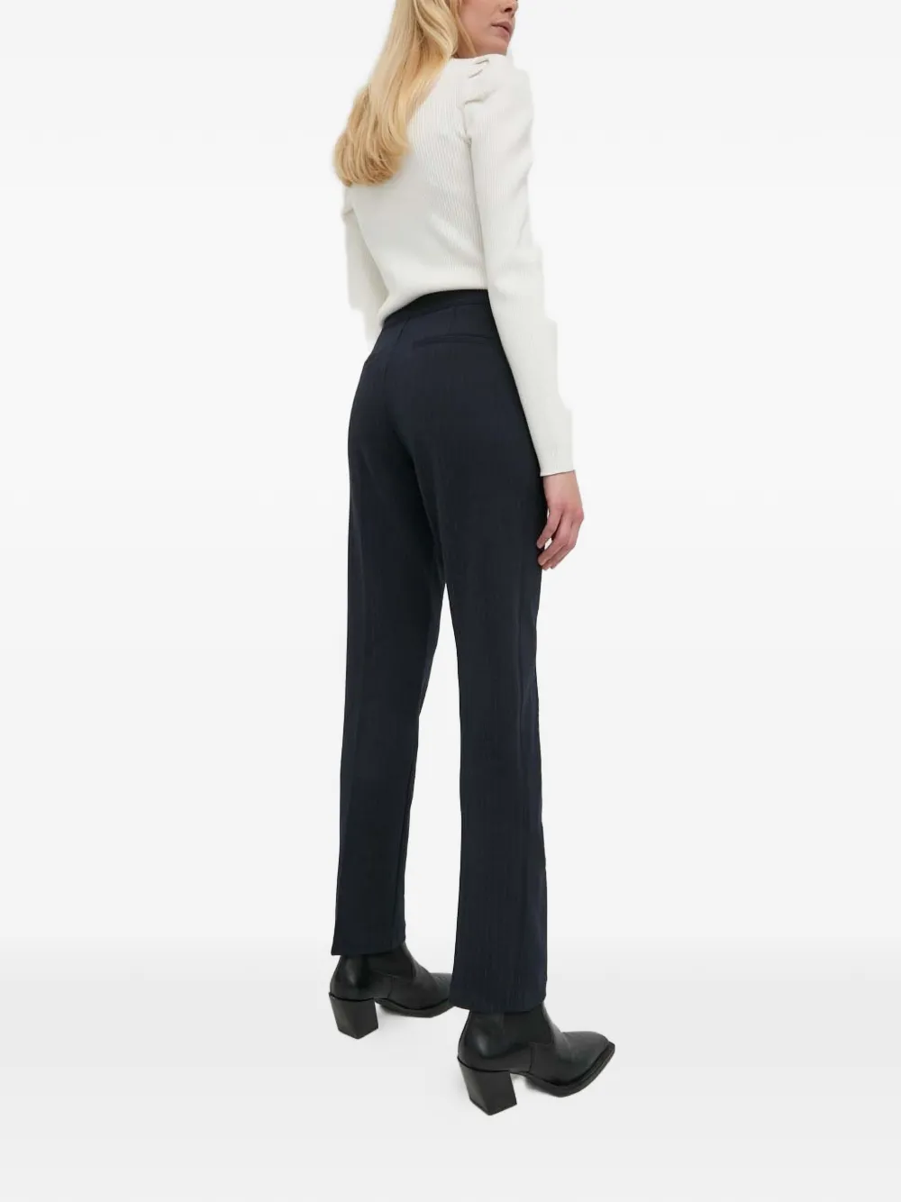  Spanx Welt-pockets Trousers - Blue 