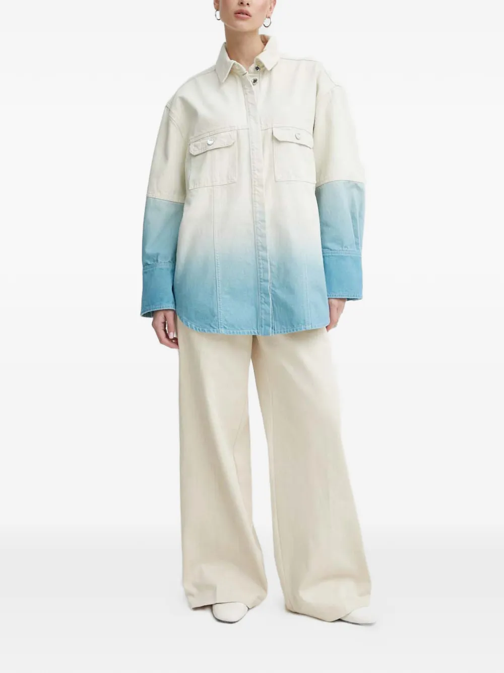  Stine Goya Phoenix Denim Jacket - Neutrals 