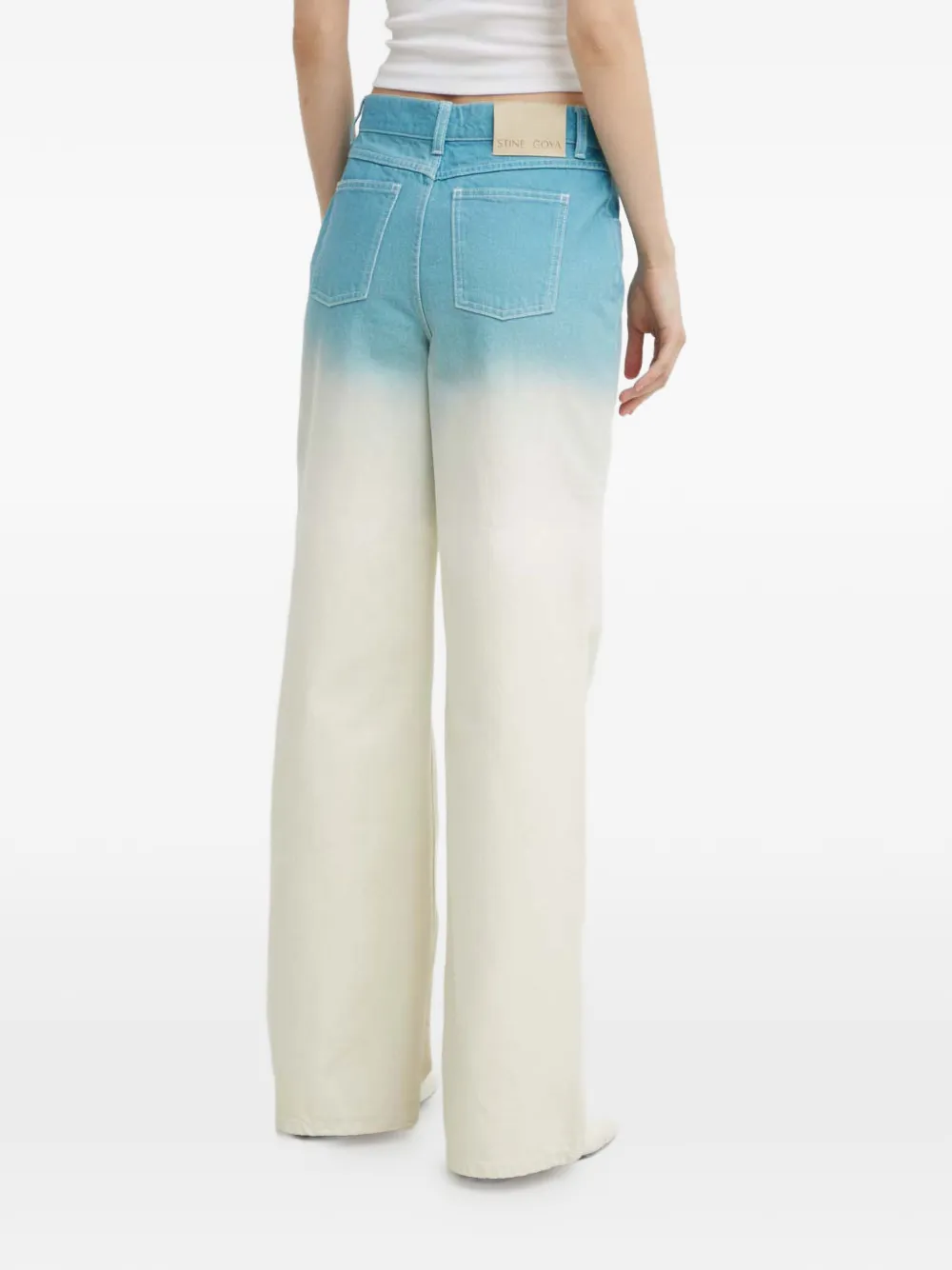  Stine Goya Joelle Dip-dye Jeans - Blue 