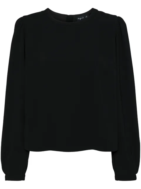 agnès b.  round neck top