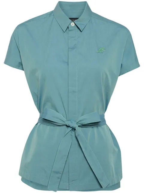 SPORT b. by agnès b.  poplin sleeveless shirt