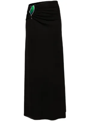 【Christopher Esber】 Space-dyedプリーツ maxiスカート Space-dyed pleated maxi skirt in grey - Christopher Esber