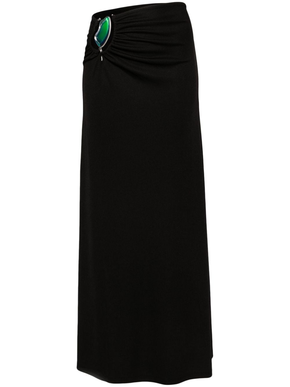 CHRISTOPHER ESBER MOODSTONE-EMBELLISHED MAXI SKIRT