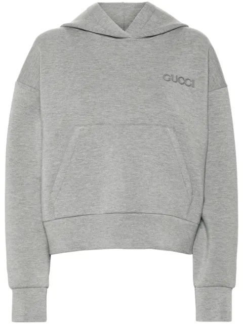 Gucci hættetrøje med logomærke