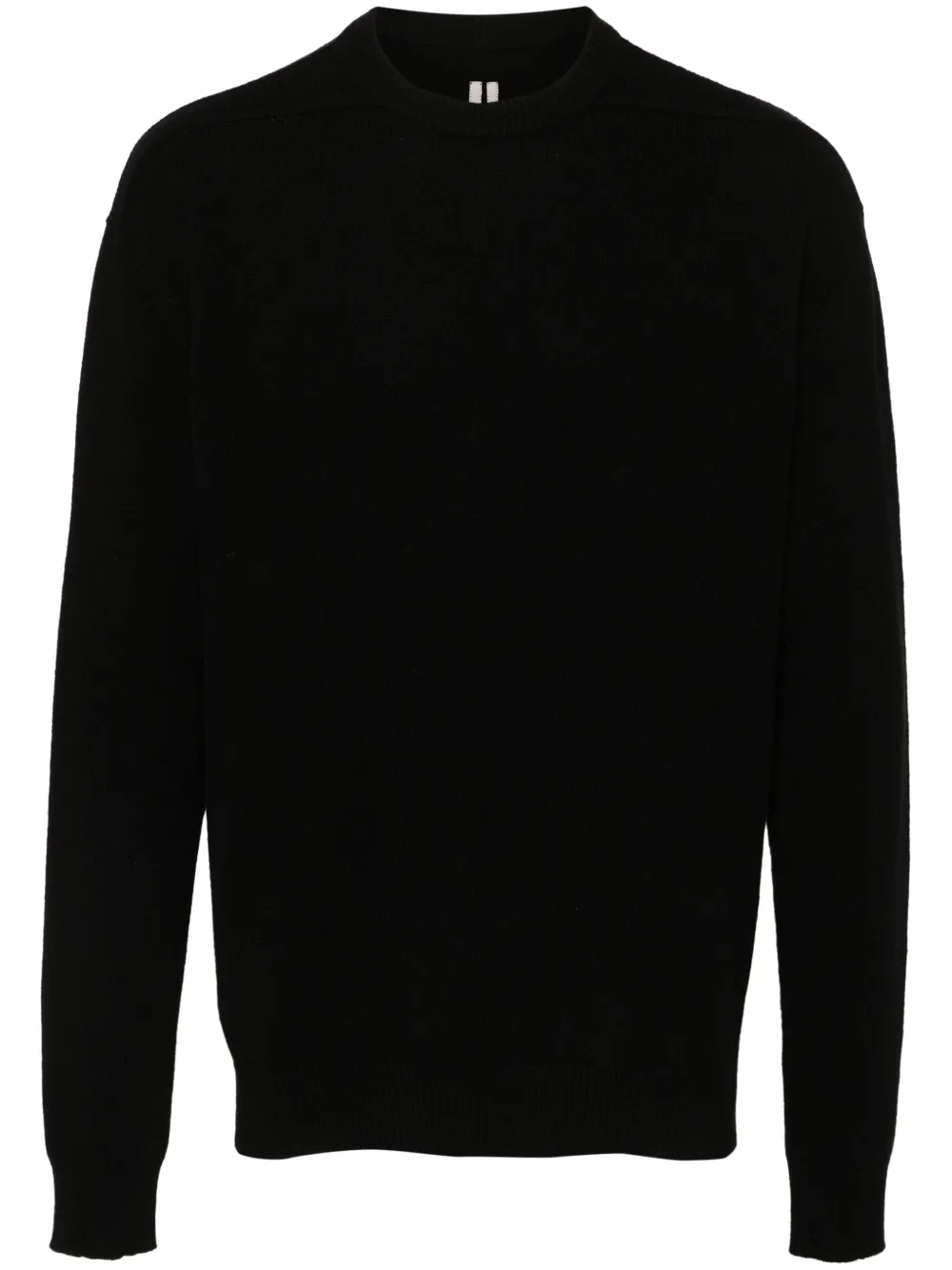 Rick Owens drop-shoulder jumper | Black | Image 1