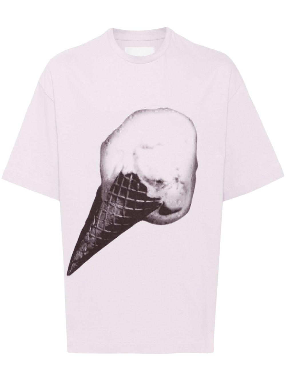 Jil Sander Graphic Print T-shirt In Purple