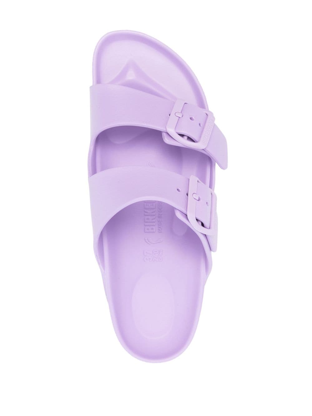 Shop Birkenstock Logo-debossed Slides In Purple