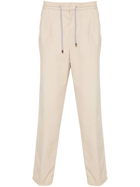 Brunello Cucinelli corduroy tapered trousers
