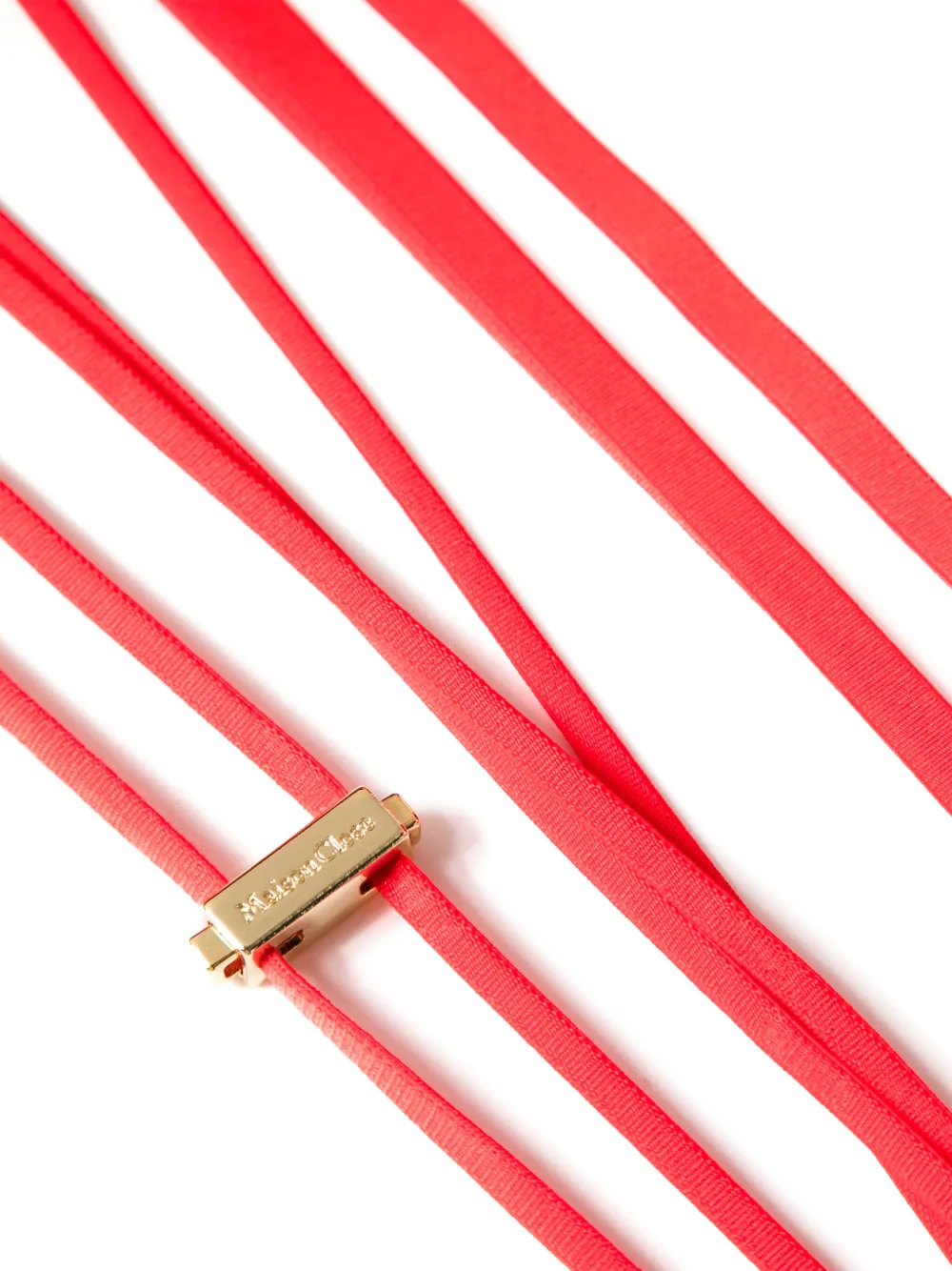 Maison Close French Kiss open slipje Rood