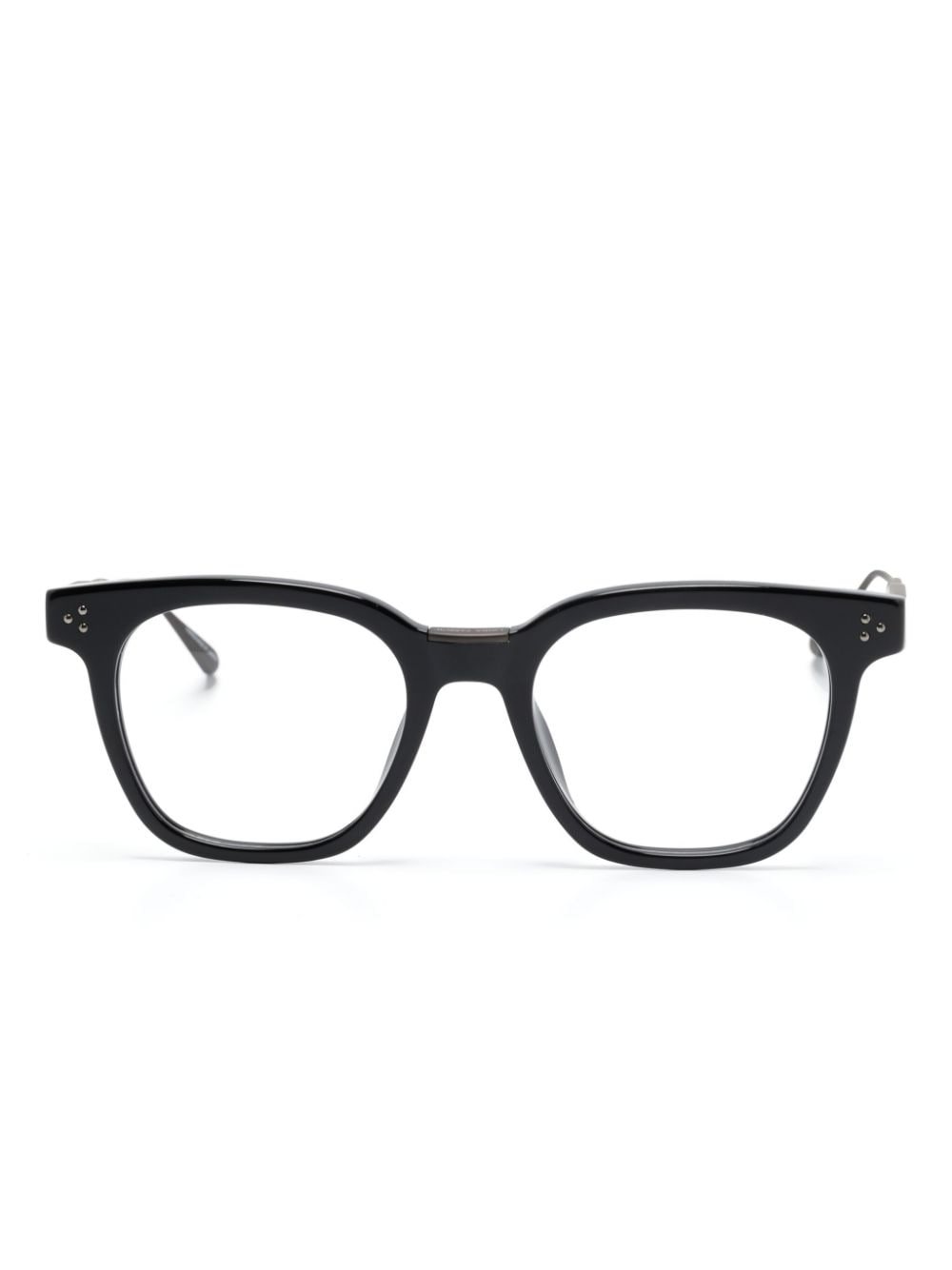 Linda Farrow Evans Square-frame Glasses In Black