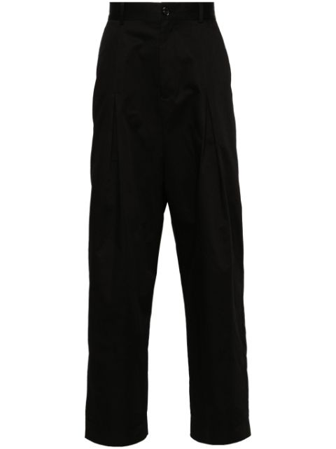 LOEWE drop crotch cotton trousers Men