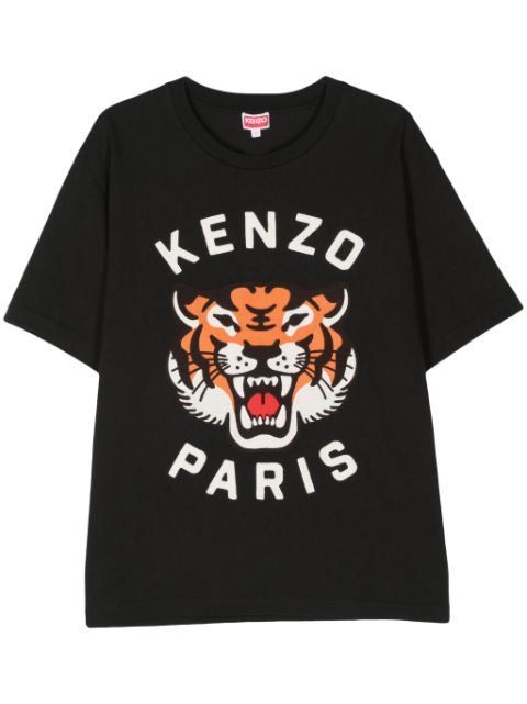 Kenzo Tiger-motif cotton T-shirt Men