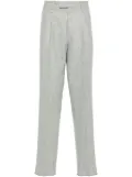 Zegna felted tailored wool trousers - Grey