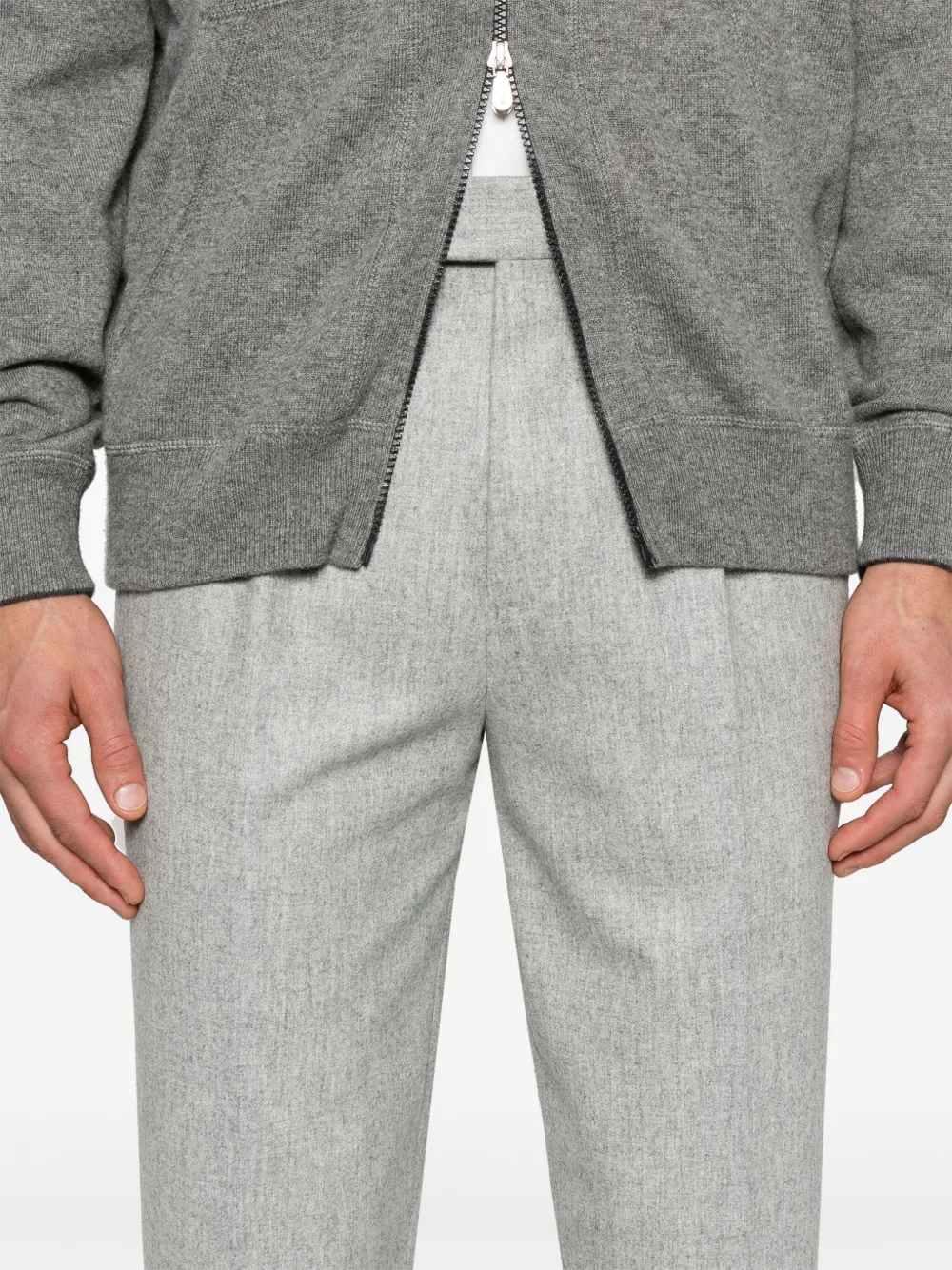 Zegna Vilten pantalon Grijs
