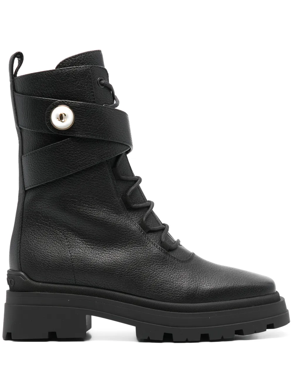 Jimmy Choo NOEMI COMBAT BOOT PEARL Women