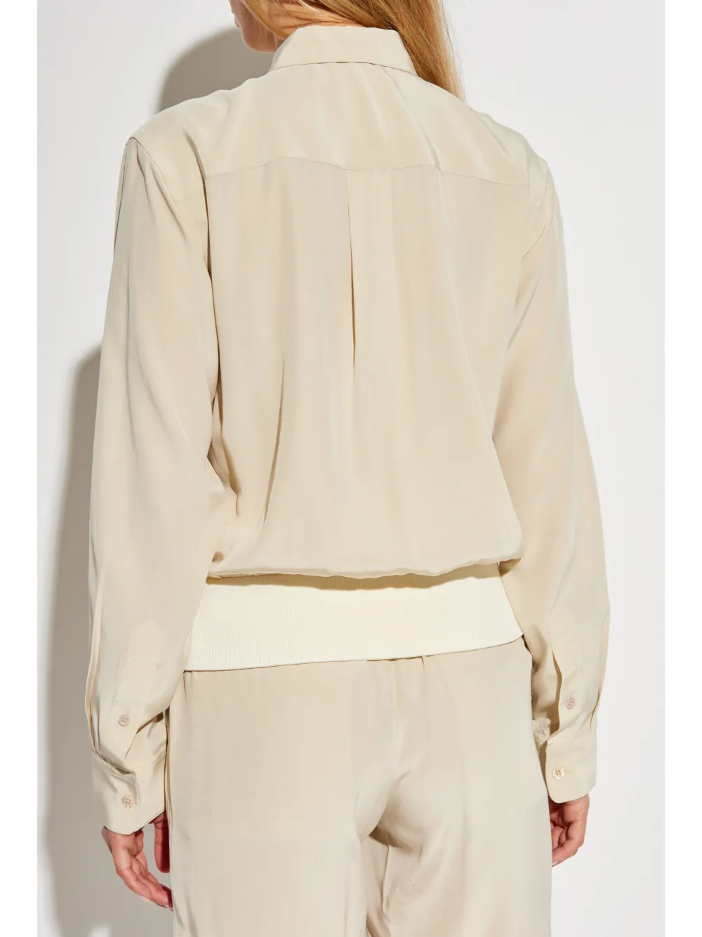 Helmut Lang Bomber blouse Beige