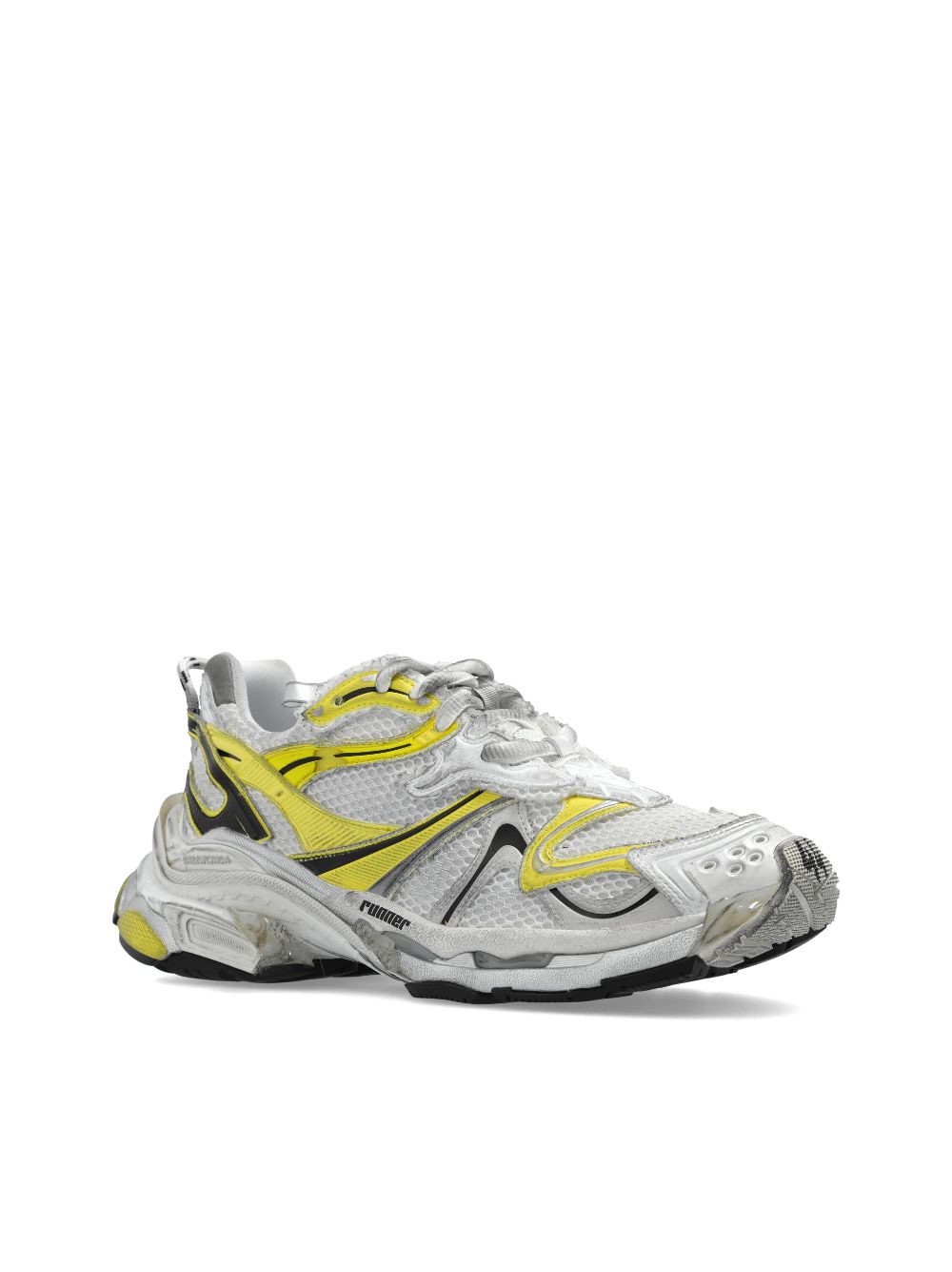 Shop Balenciaga Runner 2.0 Sneakers In Weiss