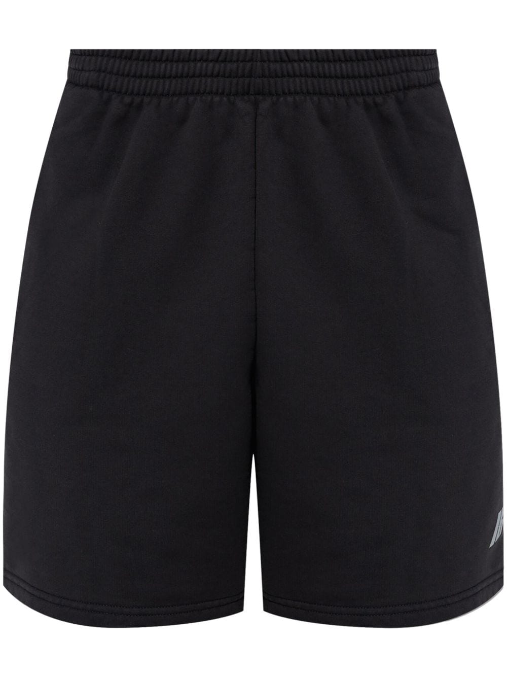 Shop Balenciaga Logo-print Shorts In Black