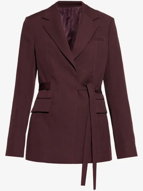 Lanvin blazer con lazo en la cintura