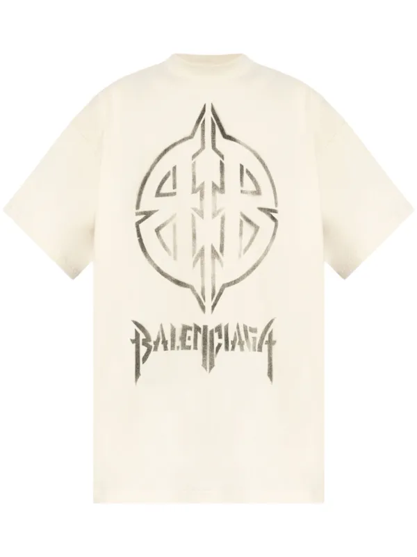 ●送料込●BALENCIAGA●メタルBb ステンシル Tシャツ 24177665_54269065_600.jpg