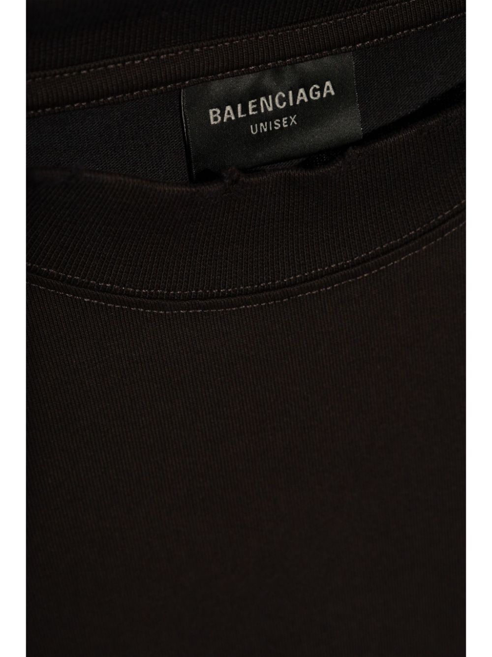 Balenciaga logo-print t-shirt Women