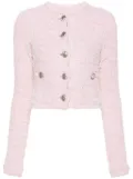 Balenciaga cropped jacket - Pink