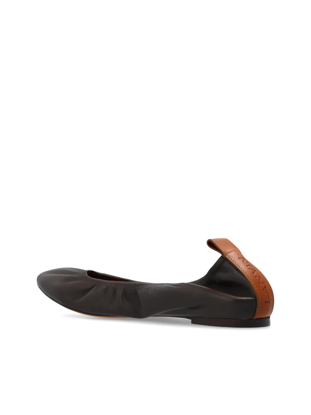 Lanvin Leren ballerina's Bruin