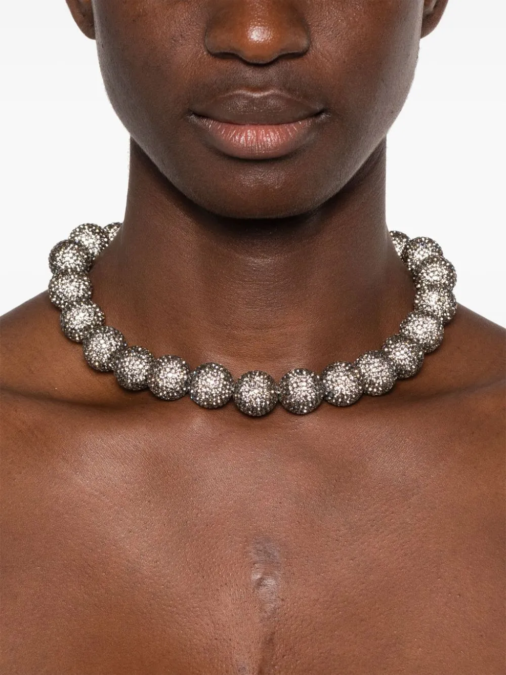 Balenciaga Quantum beaded choker necklace | Image 2