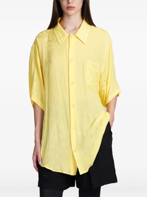 Balenciaga buttoned short-sleeve shirt