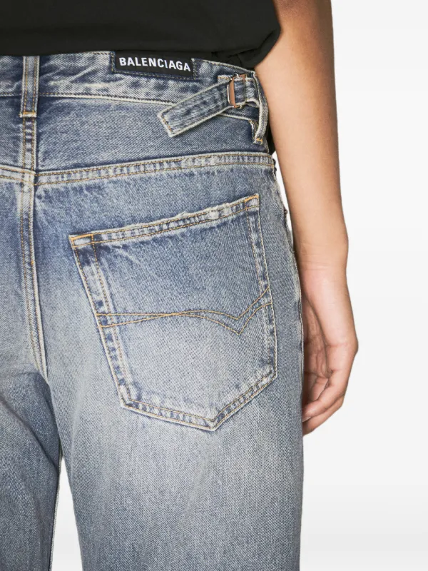 Balenciaga Ripped Jeans | Blue | FARFETCH